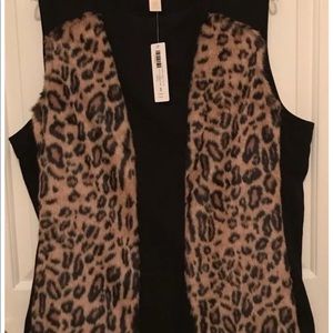 Chico’s. Faux Fur Vest